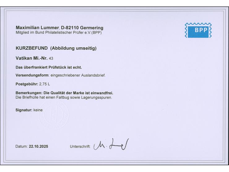 1934, Provisionals 40 c.-3,70 l. overcomplete, used on 3 registered and 6 normal covers, including one registered to Shanghai