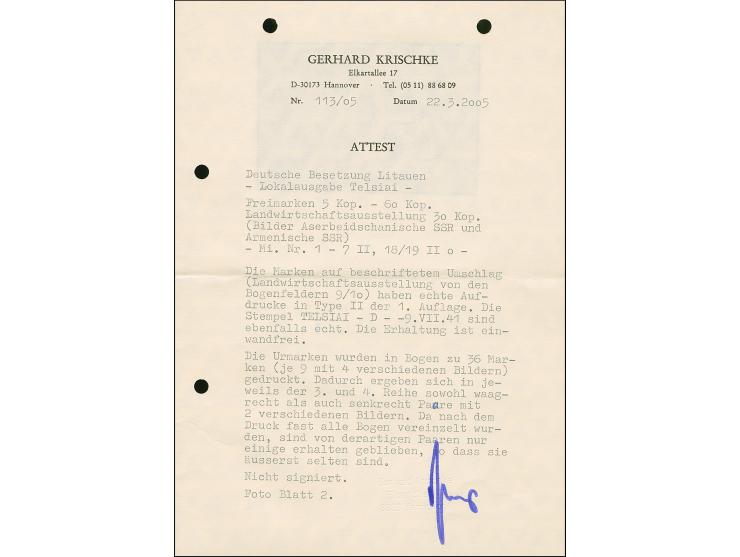 1941, Aserbaidschanische und Armenische SSR 30 Kopeken, waagerechter Zusammendruck, zusammen mit 5-50 Kopeken in Aufdrucktype