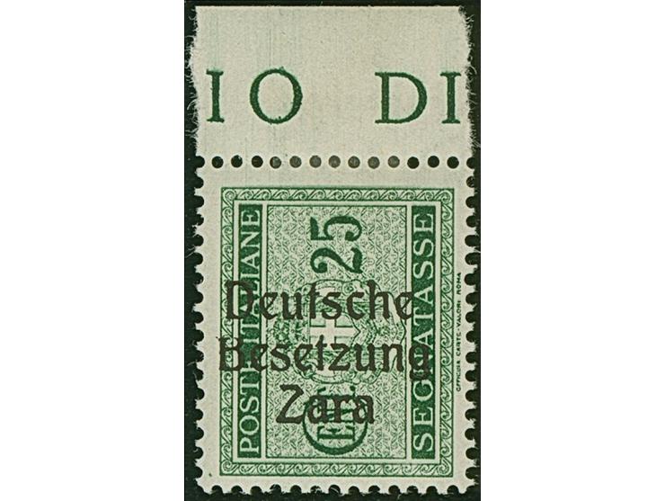 5 C. - &nbsp;5 L., dabei die 25 C. mit Plattenfehler III, 10 C. und 60 C. ungebraucht, sonst postfrisch, fast alle mit Bogenr