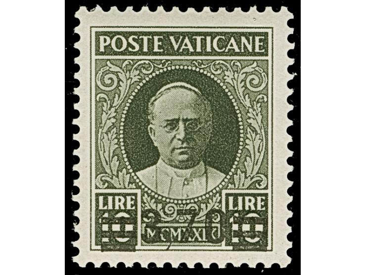 1934, Provisional issue 40 c.-3,70 l., fresh colours, complete set unused, fine, all signed Scheller