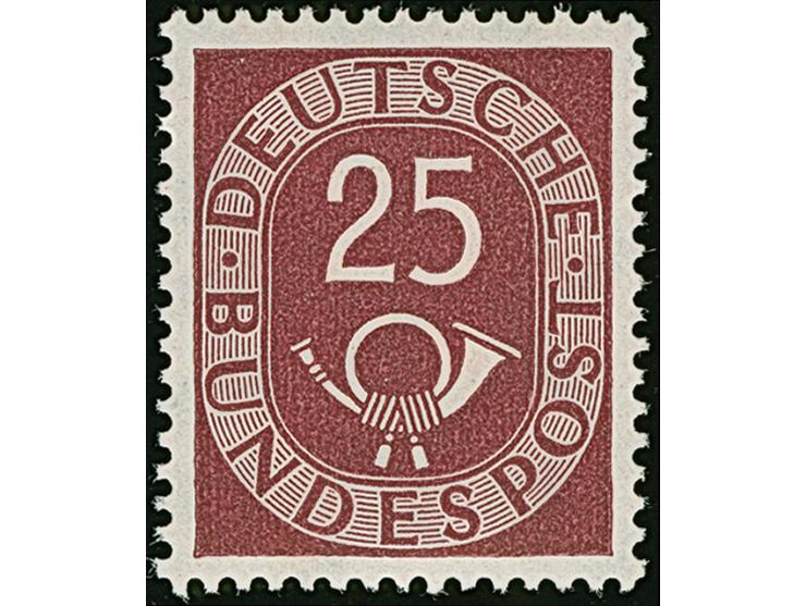 Posthorn 15 Pfg. mit Wasserzeichen 4 Z, postfrisch und in tadelloser Erhaltung, unsigniert mit Fotoattest D. Schlegel BPP (20
