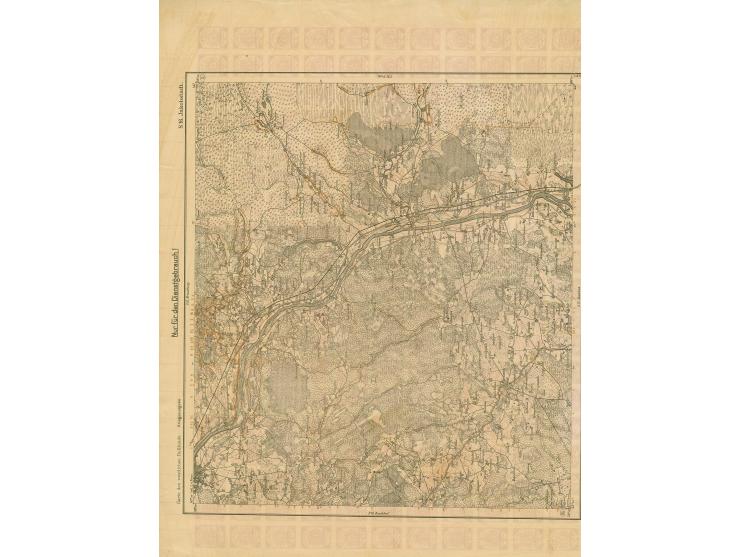 1919, Ear of corn 10 kopek red, imperforated, complete sheet on map S16 Jakobstadt, mint never hinged, very minor edge wrinkl