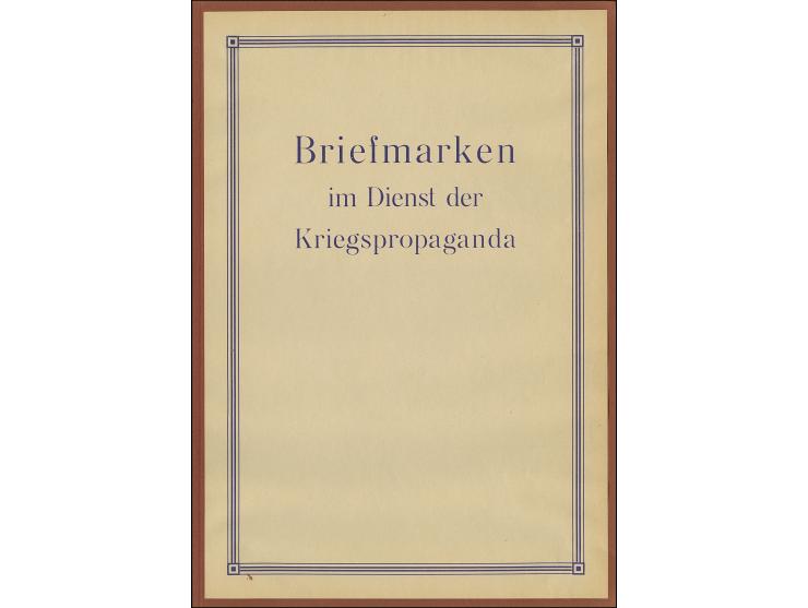 1944, Vorlagebuch mit grauem Leineneinband, mit Kordel gebunden, die Einbandseiten unbeschriftet, danach folgende Seiten auf 