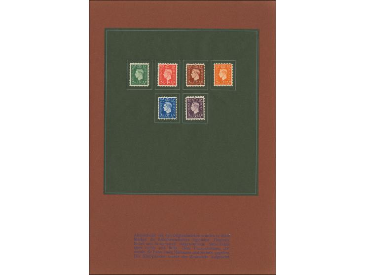 1944, Vorlagebuch mit grauem Leineneinband, mit Kordel gebunden, die Einbandseiten unbeschriftet, danach folgende Seiten auf 