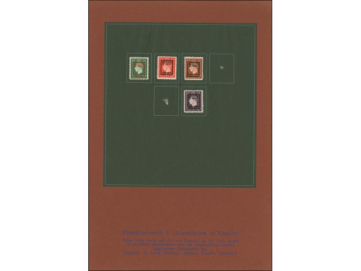 1944, Vorlagebuch mit grauem Leineneinband, mit Kordel gebunden, die Einbandseiten unbeschriftet, danach folgende Seiten auf 