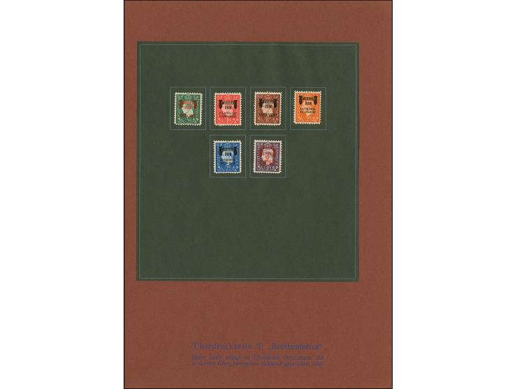 1944, Vorlagebuch mit grauem Leineneinband, mit Kordel gebunden, die Einbandseiten unbeschriftet, danach folgende Seiten auf 