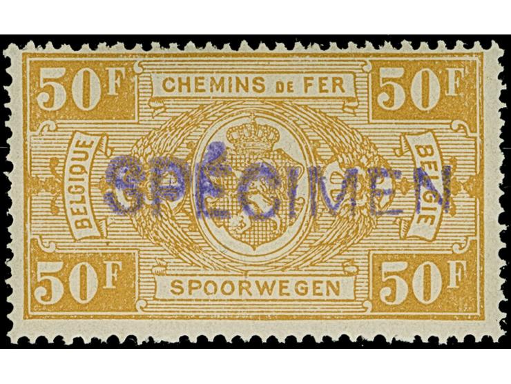 1927, 5 c.-50 Fr., handstamped “SPECIMEN”, type I, cpl. set of 24, mint hinged, very fine, scarce