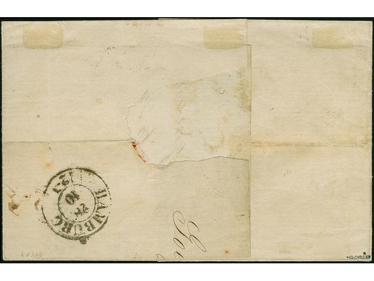 5 Ngr. lebhaftgraurot, farbfrisch und voll- bis breitrandig, mit Doppelkreisstempel "LEIPZIG 27 X 63" auf eingeschriebener Br