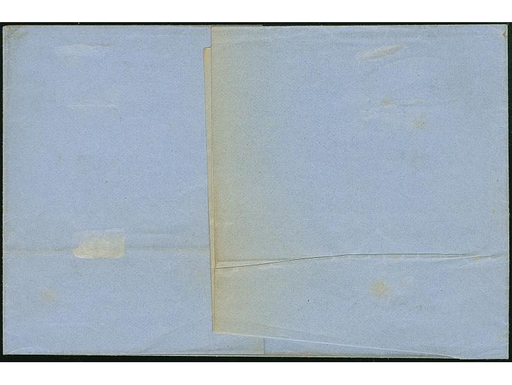 5 Ngr. lebhaftbraunrot, farbfrisch, rechts schmalrandig und unten leicht berührt, sonst voll- bis breitrandig, mit Nr. "4" un