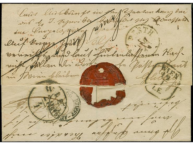 5 Ngr. ziegelrot, voll- bis überrandig, wie üblich etwas sulfidiert, mit zentrisch klarer Nr. "1" und nebengesetztem Doppelkr