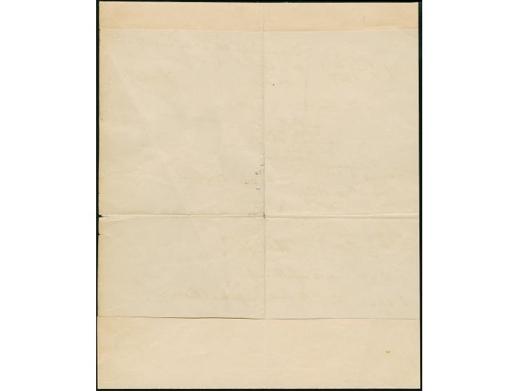 2 Ngr. auf blau, 2 voll- bis breitrandige Einzelstücke, zusammen mit leicht berührter 1 Ngr. auf mattgraurot, mit 2 Abschläge