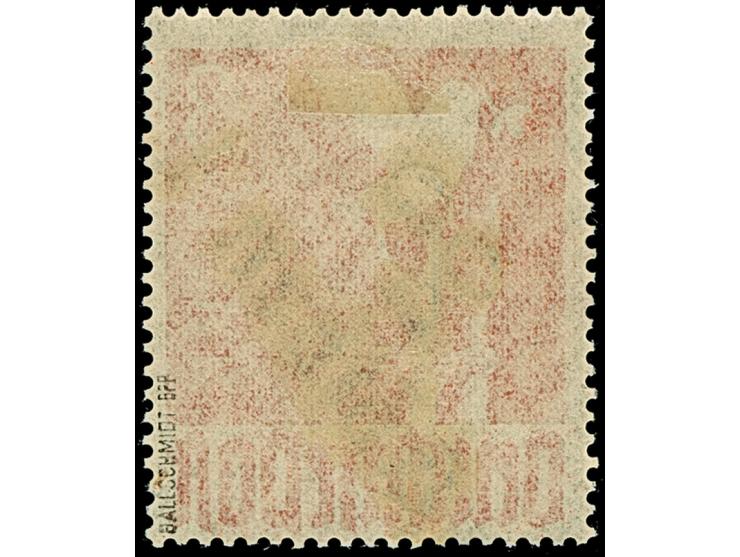“2°/Köthen 1” auf Taube 3 M., sauber ungebraucht und tadellos, sign. Ballschmidt BPP