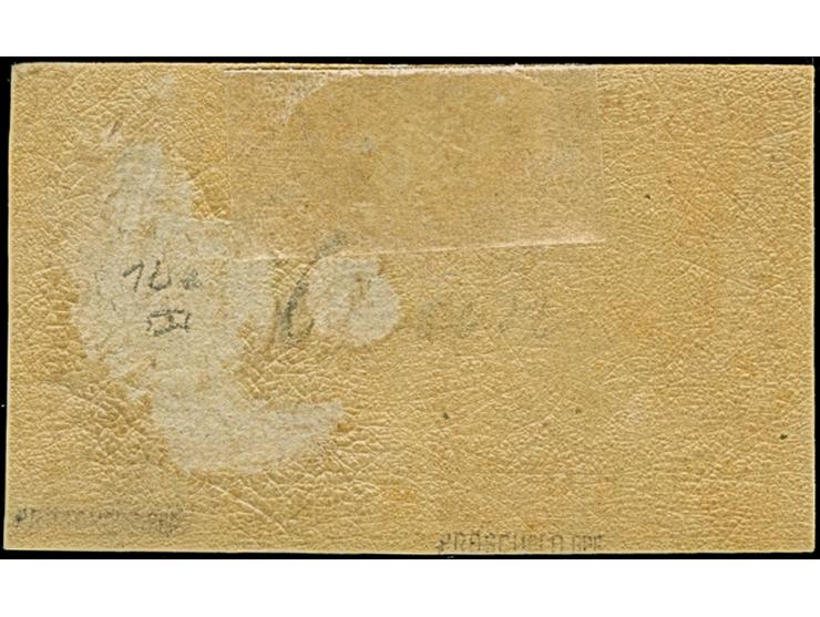 5 Ngr. ziegelrot, in der typischen Farbe der Frühauflage, waagerechtes Paar, farbfrisch und voll- bis breitrandig, ungebrauch