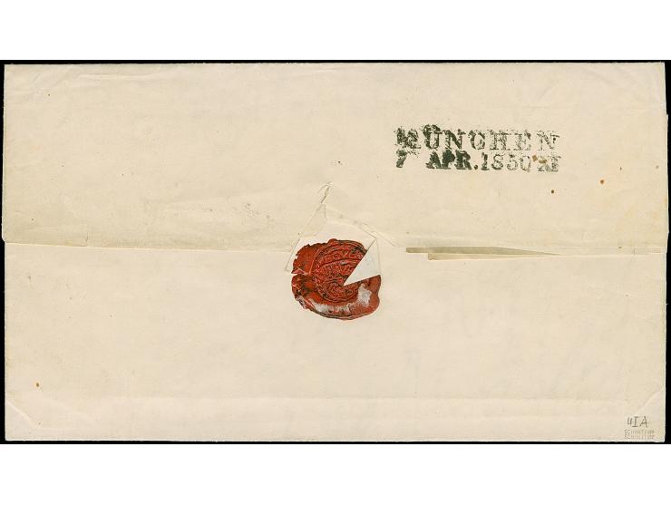 6 Kreuzer braunorange mit ausgefüllten Ecken, farbfrisch und allseits breitrandig, mit Federkreuz und sauber aufgesetztem Hal