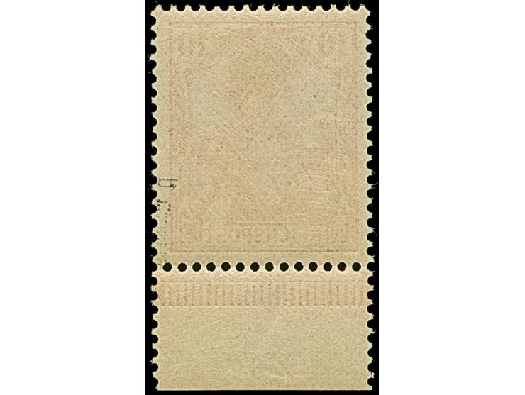 1900, Reichspost 10 Pfg. (dunkel)rotkarmin mit Unterrand, postfrisch, in tadelloser Erhaltung. Ein sehr schönes und farbfrisc