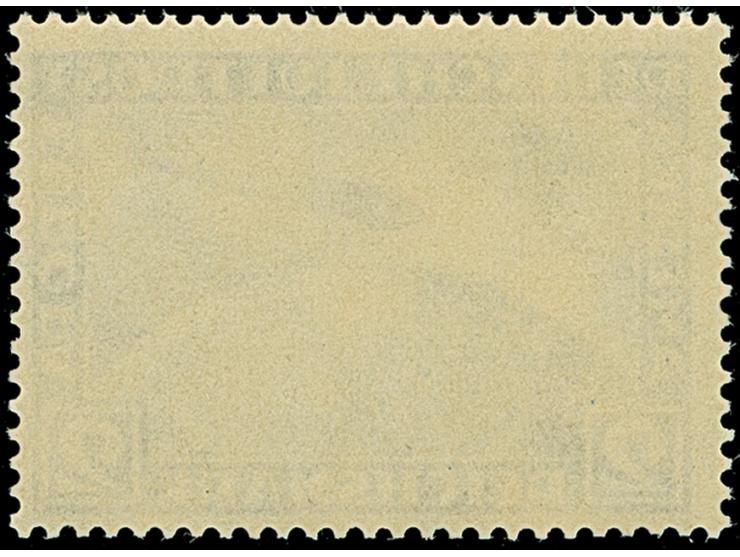 1930, Südamerikafahrt 2 M. mit stehendem Wasserzeichen und Plattenfehler “Mond über Luftschiff” (Feld 49), postfrisch, in tad