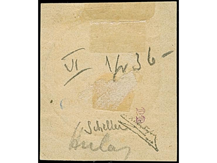 5 a. + 50 c. on 4 a. red-orange on salmon, Type VI Setting L-K-O, fresh colours, neatly tied by cds. “ZANZIBAR 27 JUIL. 97” t