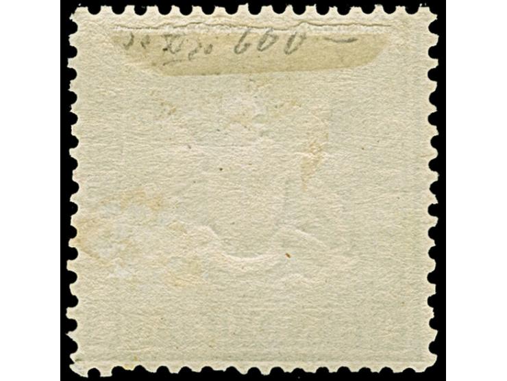 6 Kreuzer dunkelgrün, schöne Tiefe Farbe und einwandfrei gezähnt, ungebraucht mit großen Teilen der originalen Gummierung (lt