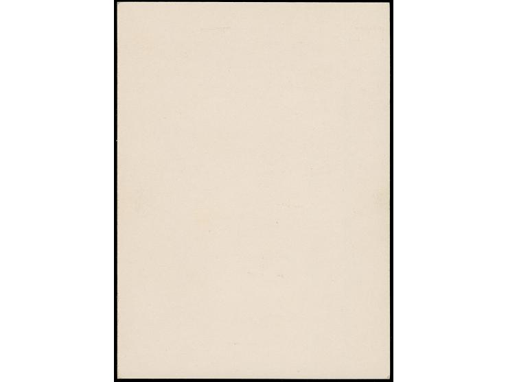 1942, Heldengedenktag 12 Pfg. als Farb-Probedruck mit Linienzähnung, fünf Proben in verschiedenen Rottönen auf Vorlagekarton 