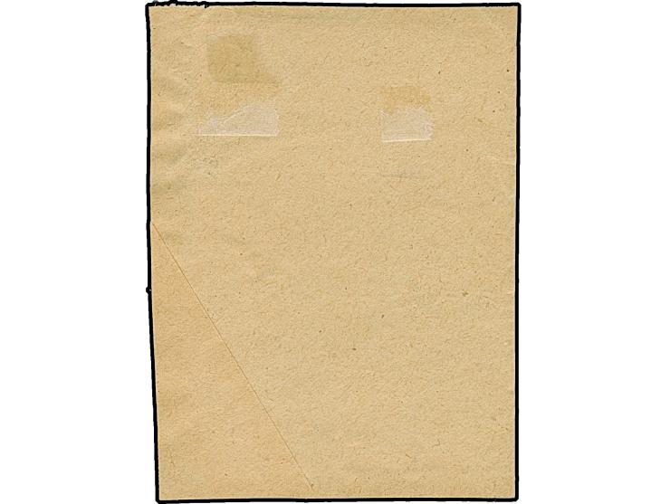 1921, Museum 5 pia. dull violet 1337 handstamped, tied by 'ANGORA' cds. to piece, not cut and very fine. Important rarity of 