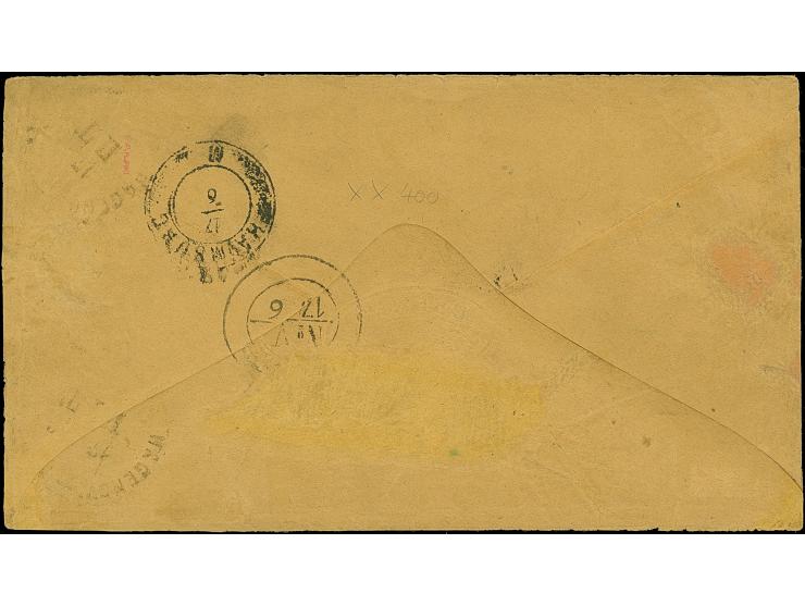 1860, 7 Grote auf rötlichgelb, farbfrisch und voll- bis &nbsp;breitrandig, mit klar aufgesetztem Ra2 "BREMEN 16 6" auf Briefk