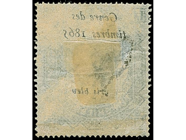 1878, wm 'Maltese Cross', 10 s. greenish-gray, GF, bright fresh colour, very good perforations, unused with part original gum