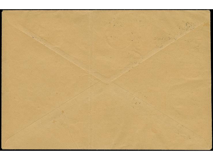 1920, Germania-Ausgabe, die elf am 14.6. verausgabten Werte, mit einzeln sauber aufgesetztem Ersttagsstempel auf Blanko-Umsch