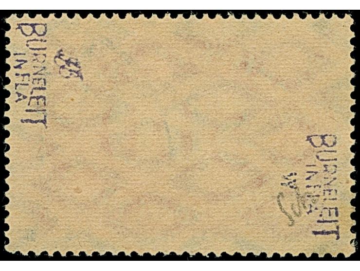 1922, Ziffer im Queroval 500 M. mit liegendem Wasserzeichen, entwertet mit nicht zeitgerechtem Stempel. Die farbfrische Marke