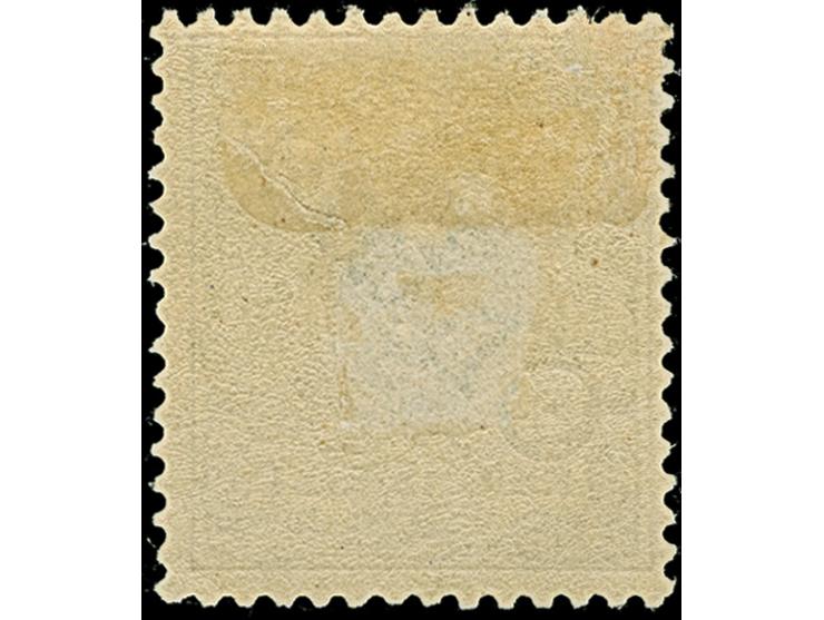 1898/1901, Diagonalaufdruck 3 Pfg. mittelbraun, farbfrisch und gut gezähnt, ungebraucht und in tadelloser Erhaltung. Bisher s