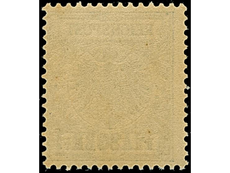 1 Pia. auf 20 Pfg. lebhaftgrauultramarin, ist farbfrisch und sehr gut gezähnt, postfrisch und ist in tadelloser Erhaltung, Bi