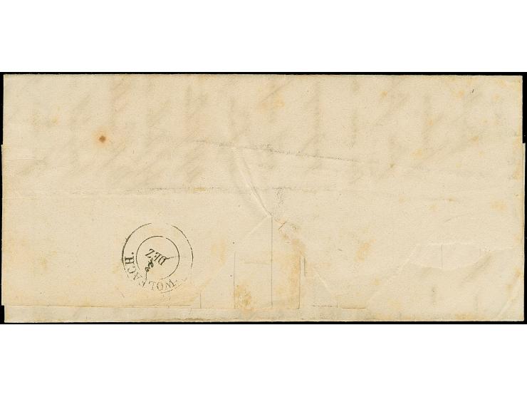 "126" in schwarz, sauber auf 3 Kr. auf grün, links leicht berührt, sonst voll- bis überrandig, mit klar nebengesetztem kleine