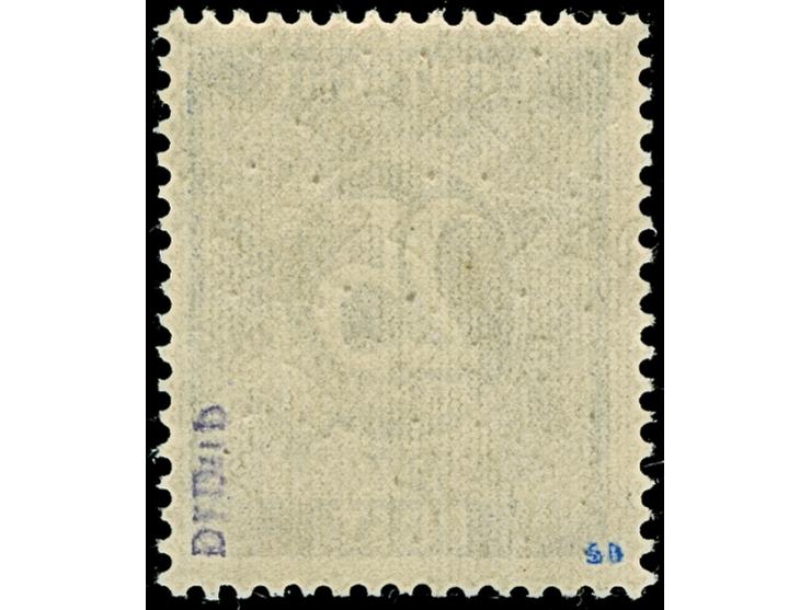 1948, Netz auf Ziffer 25 Pfg. lebhaftlilaultramarin, postfrisch und in tadelloser Erhaltung, signiert Dr. Dub und Fotobefund 