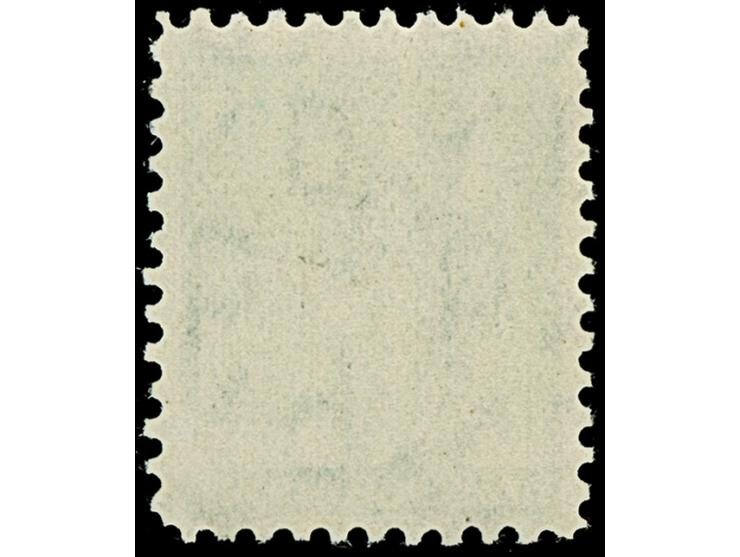 10 Pfg. dunkelgelblichgrün, Type I, gezähnt L 11 und mit Wasserzeichen 1X, postfrisch und in tadelloser Erhaltung. Bisher sin