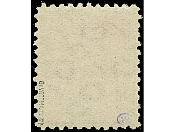 20 Pfg. rot, gezähnt L 11 mit Wasserzeichen 1Z, postfrisch und in tadelloser Erhaltung. In dieser Qualität eine seltene Marke