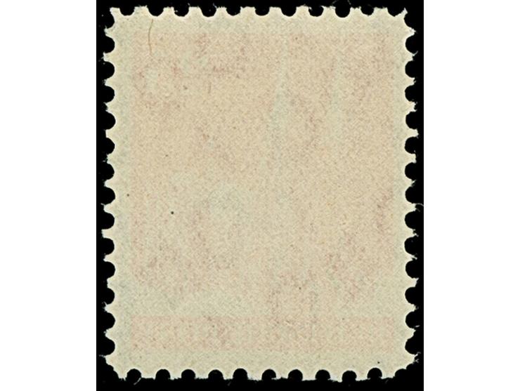 25 Pfg. orangerot, Type II, gezähnt L 11 : 11½ und Wasserzeichen 1W, postfrisch und in tadelloser Erhaltung. Ein schönes Exem