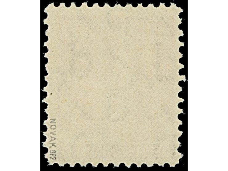 40 Pfg. lebhaftlilapurpur, Type I, gezähnt L 11½ und Wasserzeichen 1W (Bogenfeld 195-2B), postfrisch und in tadelloser Erhalt