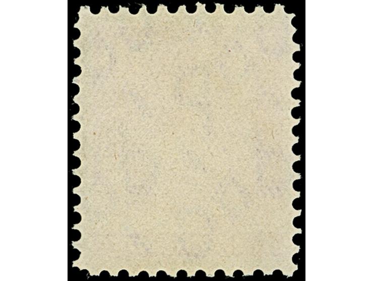 90 Pfg. lilapurpur, Type II, gezähnt L 11 : 11½ und mit Wasserzeichen 1W (Bogenfeld 412-B), ungebraucht ohne Gummierung und i