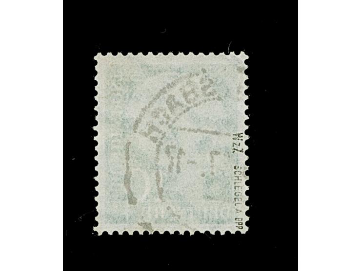 1954, Heuss 10 Pfg. mit Wasserzeichen 4 Z, sauber gestempelt und normal gezähnt, in einwandfreier Erhaltung. Ein sehr schönes