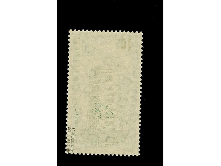 1956, Europa 10 Pfg. mit seitenverkehrtem Wasserzeichen, postfrisch und in tadelloser Erhaltung, signiert A. Schlegel BPP mit