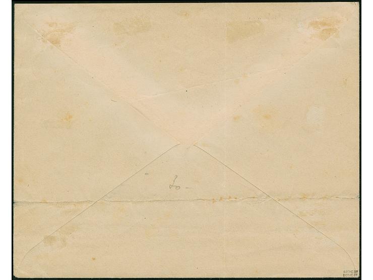 1910, 3. Ponape-Provisorium Kaiseryacht 20 Pfg. senkrecht halbiert (linker Teil) mit Stempel “PONAPE (KAROLINEN) 12.7.19” auf