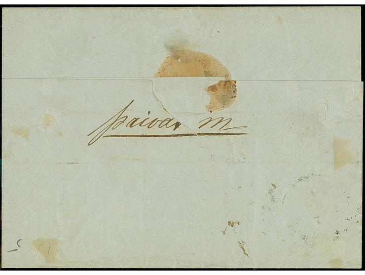 2 Sch. dunkelrosarot, schöne tiefe frische Farbe und allseits gleichmäßig breitrandig, mit glasklar aufgesetztem Roststempel 