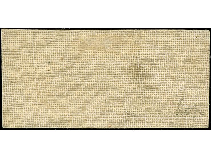 1890, 2 M. dunkelrotkarmin im waagerechten Paar je mit Stempel “JALUIT MARSCHALL-INSELN 19.3.” auf Briefstück. Das farbfrisch