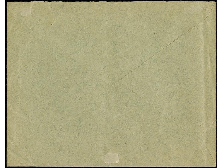 “GROSS-WITVLEY DSWA 7.5.13” klar auf Kaiseryacht 10 Pfg. mit Wasserzeichen auf Umschlag nach Windhuk. Der Umschlag mit senkre