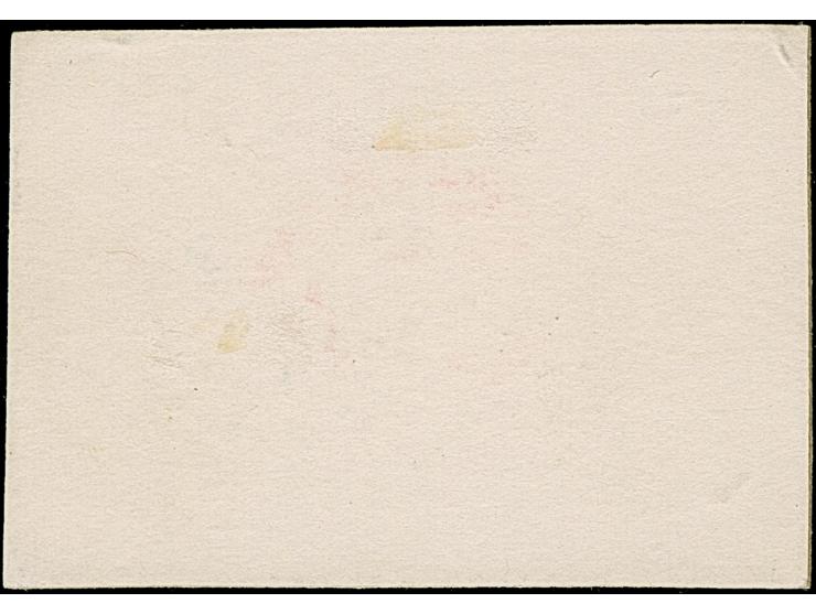 1943, 54. Geburtstag von Adolf Hitler 54+96 Pfg. &nbsp;als gezähntes Essay mit eingefügtem Kopfbild Hitlers in einer nicht fü