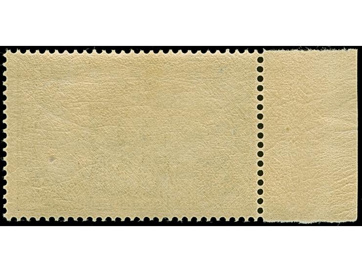 1900, Reichspost 2 M., Type II. mit linkem Seitenrand (oben minimal angetrennt), postfrisch und in tadelloser Erhaltung, unsi