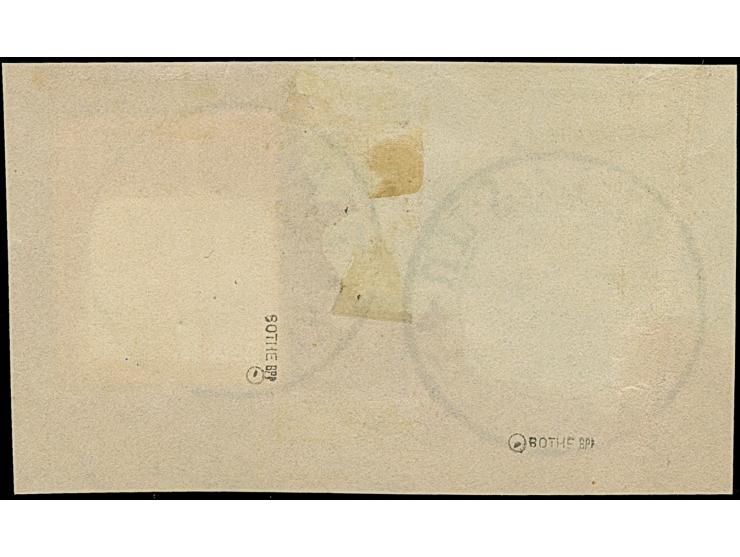 “Litsun Kiautschou **” DKr. klar auf Briefstück mit Kaiseryacht 5 Pfg. mit Stempel “TSNANGKOU KIAUTSCHOU 1.1.05”, in einwandf