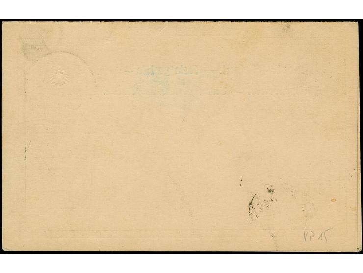 1889, Ganzsachen-Doppelkarte 10 Pfg. mit Stempel “JALUIT MARSCHALL-INSELN 10.4.89” mit Grußtext via “SAN FRANCISCO MAY 21.” n