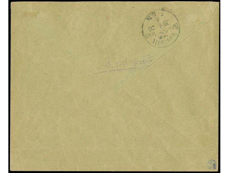 1899, Berliner Ausgabe 3-50 Pfg. komplett, dabei 10 Pfg. lilarot und 25 Pfg. gelblichorange, je mit klarem Stempel “MARSCHALL