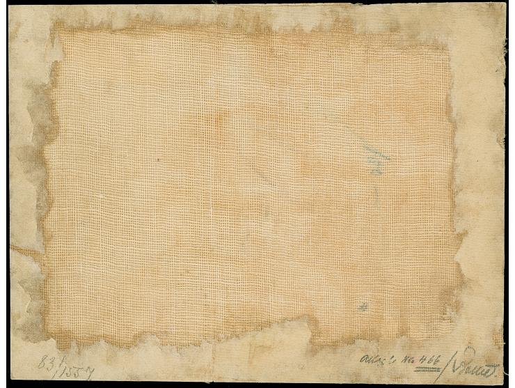 1887, 50 Pfg. (dunkel)oliv im 12er-Block und eine halbierte Marke je mit Stempel “APIA 12.12.” (ohne Jahreszahl vom Ersttag) 