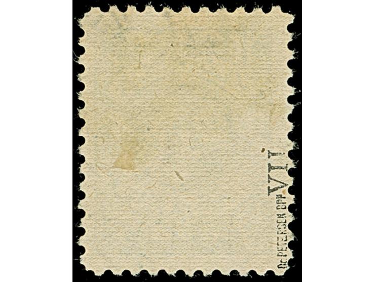 1923, 1 L. auf 1000 M. grünlichblau mit Aufdrucktype “VIIb” (Feld 95), sauber mit Stempel “KRETINGALE *a* 17.XII.24” entwerte